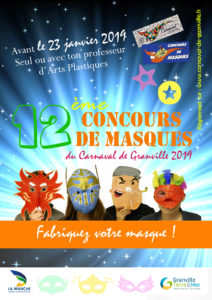 affiche concours 2019 masques