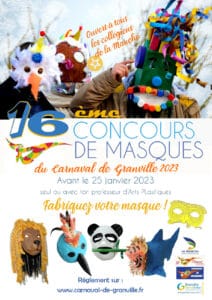 Affiche 16ème concours de masques