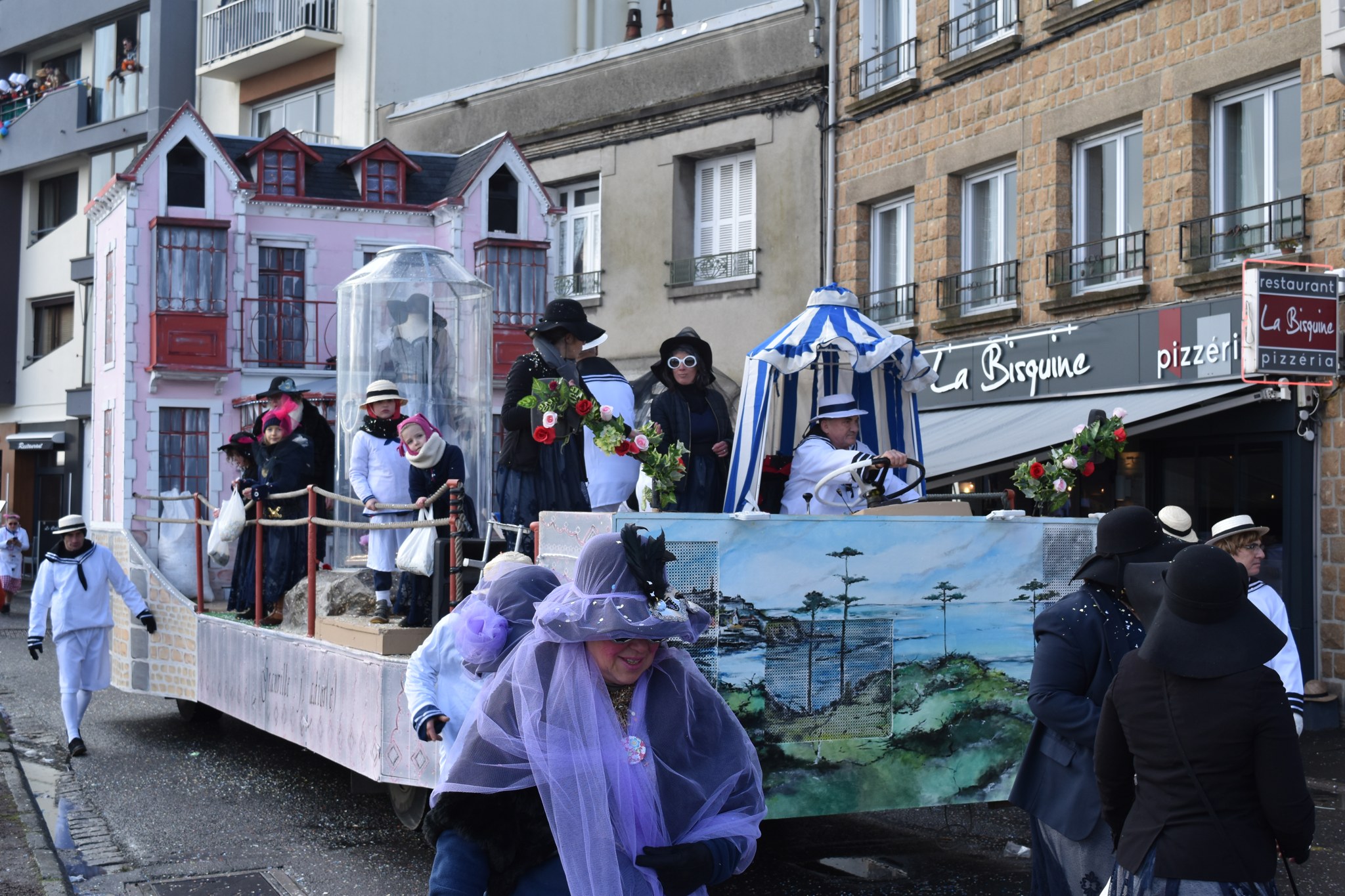 Comité des fêtes du Calvaire, char du carnaval de Granville