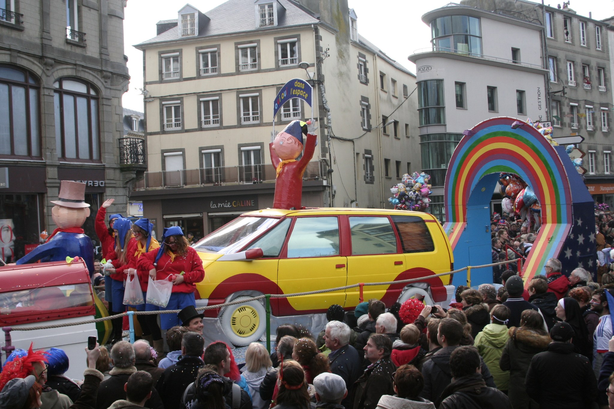 Comité des fêtes du Calvaire, char du carnaval de Granville